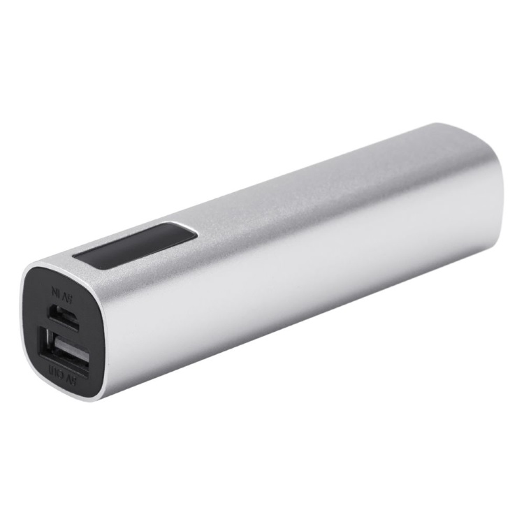Внешний аккумулятор Easy Metal 2200 мАч, серебристый Внешний аккумулятор Easy Metal 2200 мАч, серебристый
